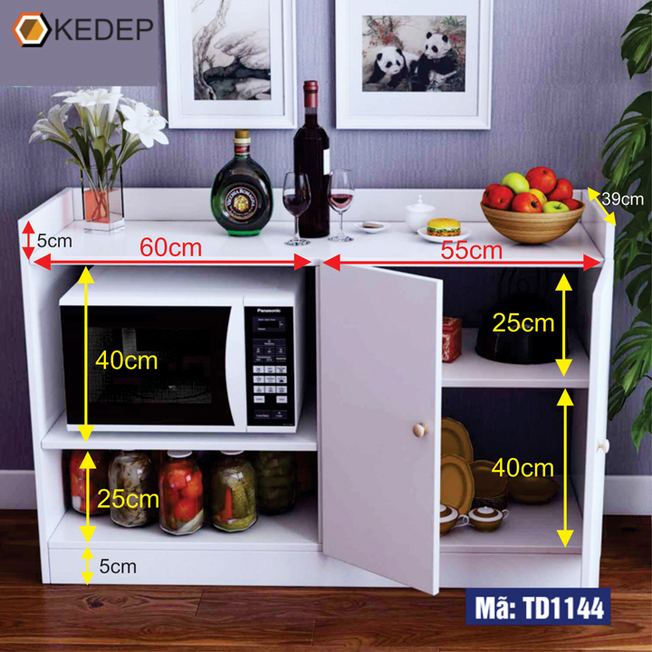 Kệ gỗ nhà bếp đa năng TD1014
