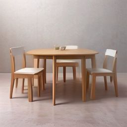 Set Bàn Ăn 4 Ghế Mostar (Trắng)