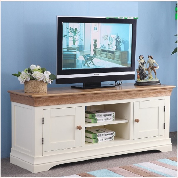 TV 150cm – Kệ Ti Vi , CD + 2 Cánh Gỗ Oak 04